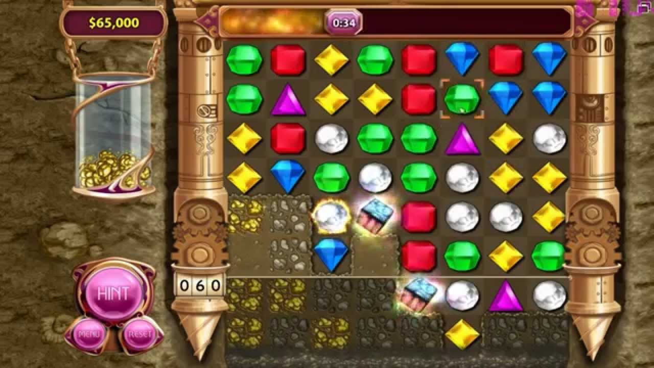 Bejeweled 3 2 Hypercubes - YouTube