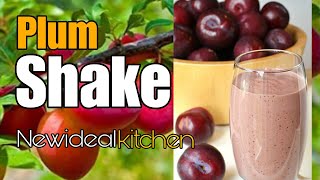 Plum Shake | How to make Plum Shake | Aloo Bukhara Shake Recipe