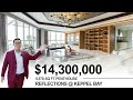Inside a $14.3M Penthouse w Panoramic Seaview | Reflections at Keppel Bay | Singapore Property Tour