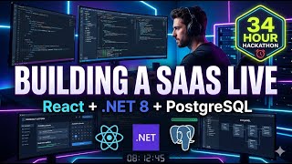 Full Stack Hackathon Build LIVE | React + .NET 8 + PostgreSQL