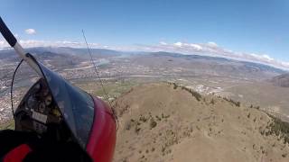 151. Flying along the North Ridge to East of Kamloops, Apr 21, 2017