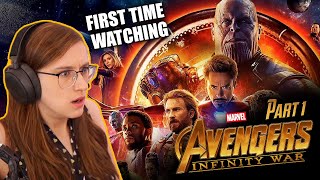 FIRST TIME WATCHING AVENGERS: INFINITY WAR ! - Movie reaction  (PART 1)