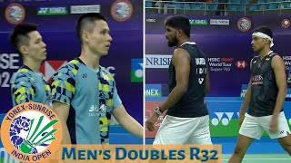 Lee/Lee vs Rankireddy/Shetty | R32 #IndiaOpen2024 #BWFWorldTour #badminton