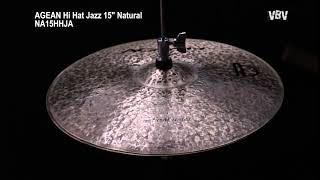 Charleston Agean Natural Jazz Hi hat 15\