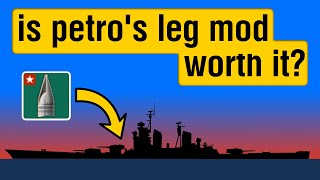 Is Petro's Leg Mod Worth it? - World of Warships Review - Clyde Plays Deep Dive E021