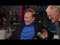 Conan O'Brien Talks About Jay Leno  Letterman