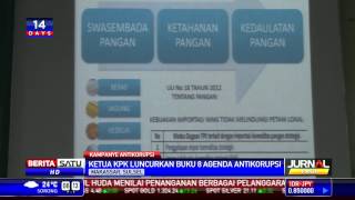 Ketua KPK Rilis Buku 8 Agenda Antikorupsi