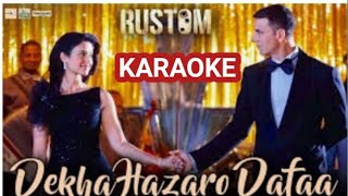 Dekha hazaroo dafa - karaoke female part