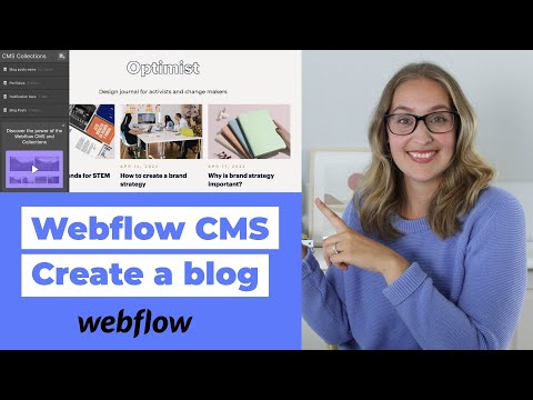 Webflow CMS for blogs and portfolios – step-by-step guide