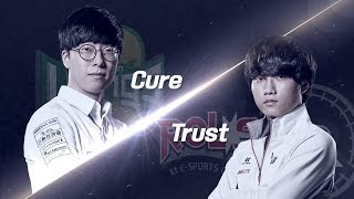 [SPL2016] Cure(Jin Air) vs Trust(kt) Final Set1 -EsportsTV, Starcraft 2