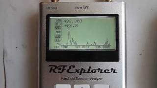 RF Explorer Handheld RF Spectrum Analyzer