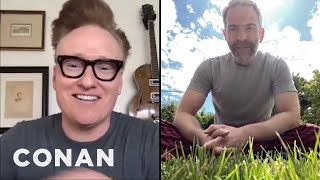 Conan Checks In With Jordan Schlansky At Home | CONAN on TBS