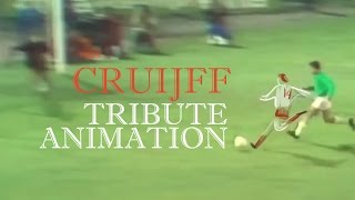 Johan Cruyff 14 Tribute animation