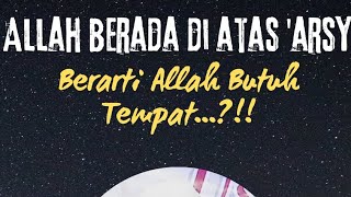 Jawaban Ustadz Yazid Jawaz hafizhahullah terhadap syubhat.... Berarti Allah Butuh Tempat...?!!!