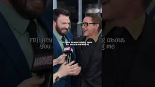 pov: y/n and the Marvel Cast answer a question at the Avengers: Endgame Premiere