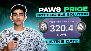 Paws $1 Price Confirmed (PROOF) | Paws Airdrop Price Prediction | Paws Withdraw \u0026 Listing Confirmed