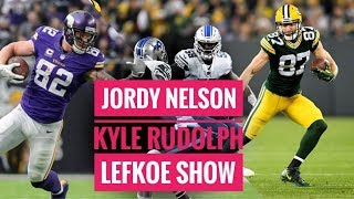 NFL Training Camp News 🔥Kyle Rudolph & Jordy Nelson | The Lefkoe Show