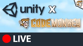 🔴Unity X Code Monkey - LIVE! Ask Questions!