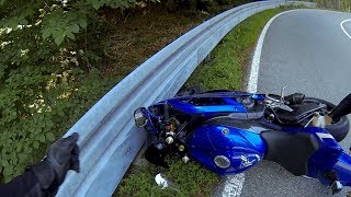 Yamaha R6 Crash