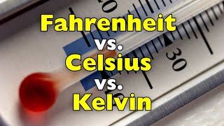 Fahrenheit, Celsius, and Kelvin: How and When Are They Used? [ID0617]