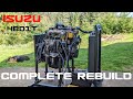 My first diesel engine rebuild: Will it start?  (Hitachi EX120-2 excavator/4BD1T)