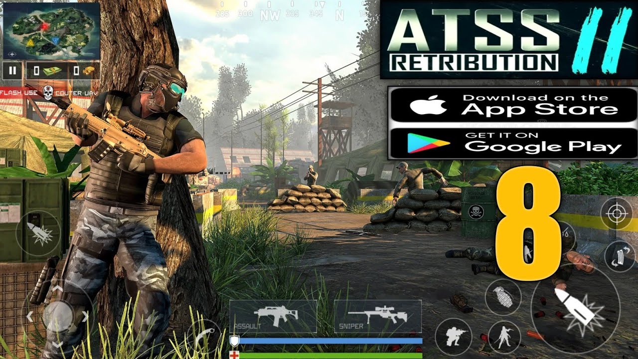 ATSS 2 Retribution Offline Shooting Game | Offline Warzones | Part-8 ...