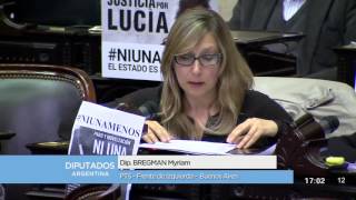 Diputada Bregman Myriam - 4ta.  Intervención - Sesión 19-10-2016