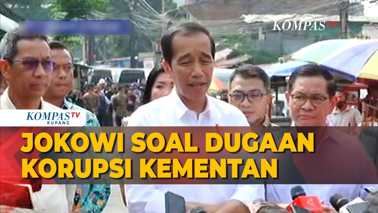 Respons Jokowi Soal Dugaan Kasus Korupsi Di Lingkungan Kementerian ...