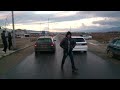 strumica drag race 04.01.2015...opel astra vs opel astra