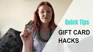 GIFT CARD HACKS // Don't Let Them Expire