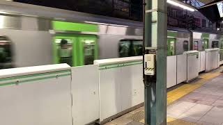 山手線E235系　恵比寿駅　到着