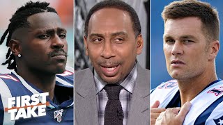 Tom Brady keeping in touch with Antonio Brown shows desperation - Stephen A. | F
