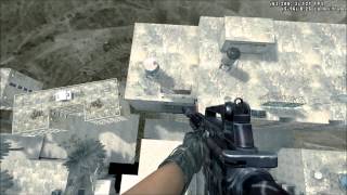 COD4 crash glitch with bounce strafe and elevator