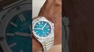 IWC Ingenieur Green Iw328903 Aqua #watch