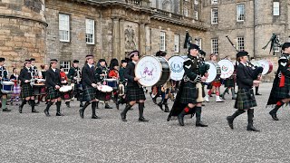 Holyrood Palace Beating Retreat, Combined Cadet Force in Scotland