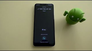 Cubot P60 Incoming Call