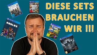 Welches Videospiel sollte eine Klemmbaustein Lizenz vergeben? Ein paar Vorschläge unter der Lupe