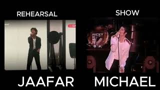 JAAFAR JACKSON x MICHAEL JACKSON (SIDE BY SIDE)