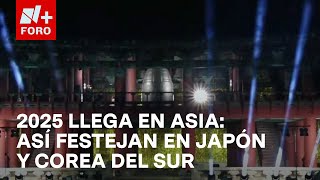 Año Nuevo en Asia: ¡Japón y Corea del Sur celebran con fuegos artificiales! - Expreso de la Mañana