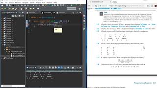 Java Eclipse Chapter 1 Lesson 2 - Exercise solutions