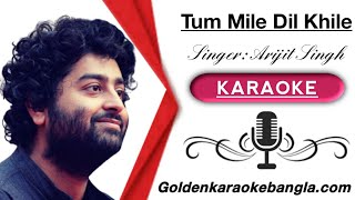 Tum Mile Dil Khile | Arijit Singh | Hindi karaoke with lyrics | Demo