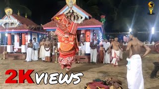 Rakthajathan Theyyam | രക്തജാതനീശ്വരൻ | Poochakkad Makkamveedu Tharavadu