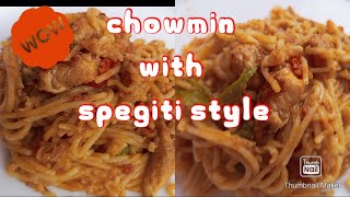 Special chatkhara, spegiti style chowmin||it's so😋✨ yummy test