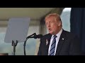 President Trump attends 9/11 remembrance in Shanksville, PA.