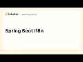 Java Spring Boot i18n | Translating your app