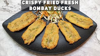 Crispy Fried Fresh Bombay Ducks Recipe