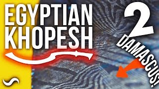 MAKING AN EGYPTIAN KHOPESH SWORD!! Part 2