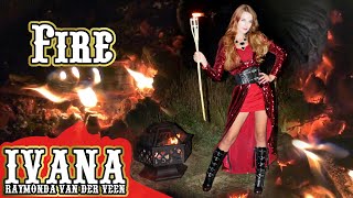 Ivana Raymonda - Fire (feat. Vicki) (Original Metal Song \u0026 Official Music Video) 4k