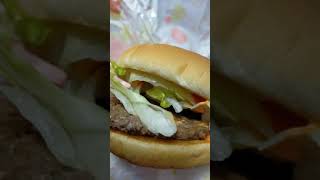 #McDonald's Triple Cheeseburger and Spicy Beef Burger