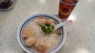 LET'S HAVE WHITE NOODLES WITH WONTON \u0026 ICED LEMON TEA FOR LUNCH